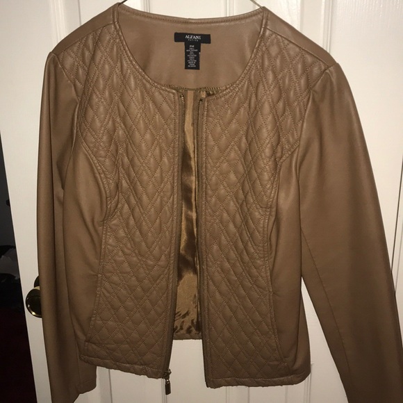 Brown Leather Jacket - Picture 1 of 3